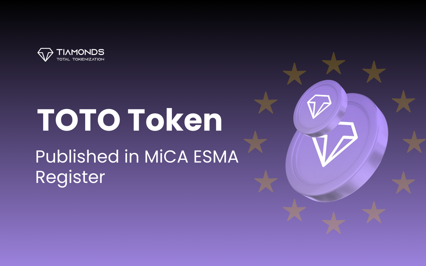 TOTO Token Published in MiCA ESMA Register