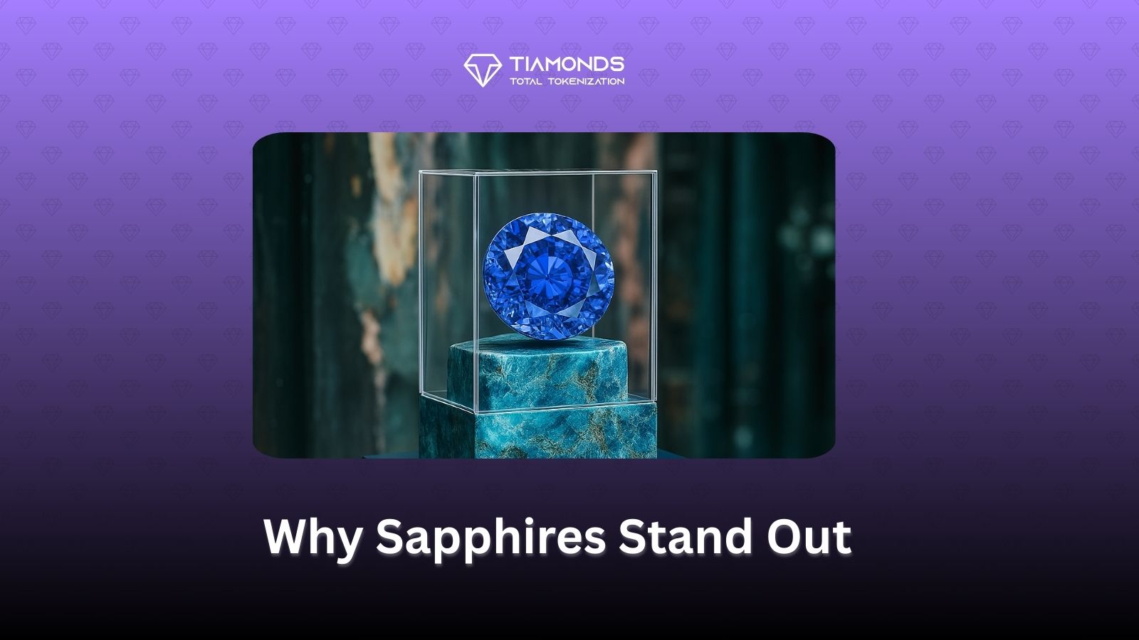 Unheated Sapphires from Sri Lanka — Rare, Real, and Now Tokenized